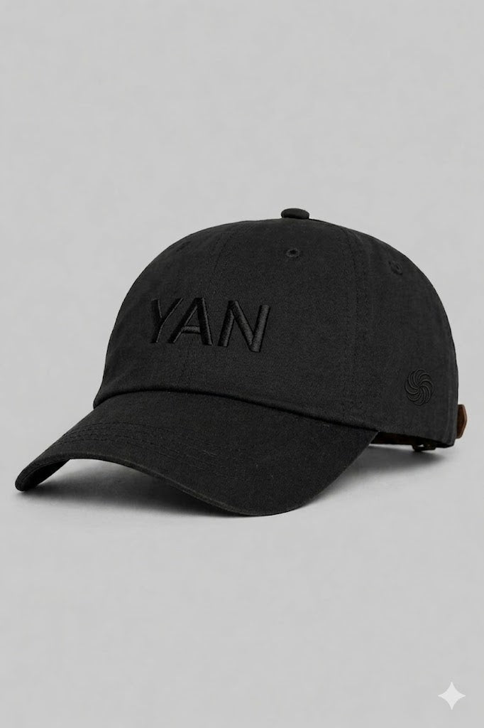 YAN Logo Cap Black